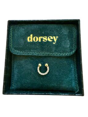 DORSEY PAVÉ SEPTUM CUFF GOLD 18k Gold Coated Sterling Silver